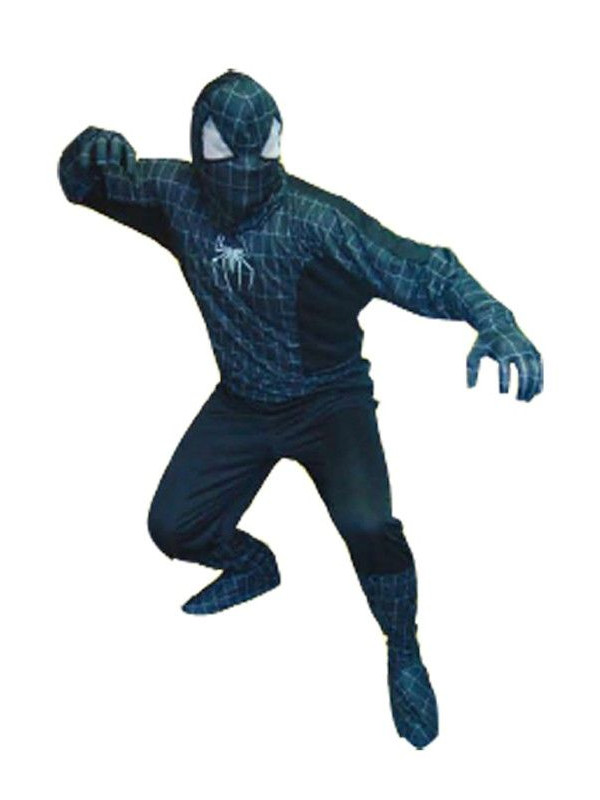 Disfraz Spiderman negro adulto