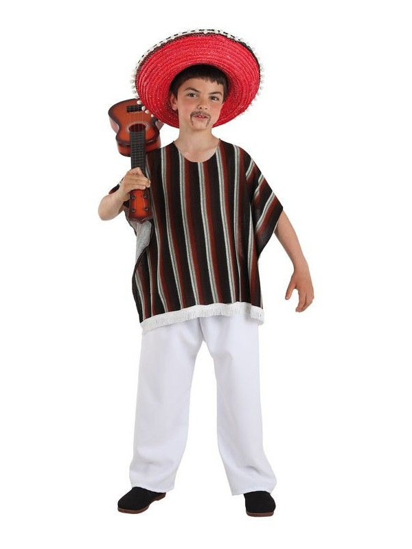 Disfraz de mejicano para niño