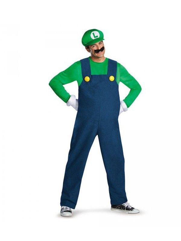 Disfraz Luigi deluxe adulto