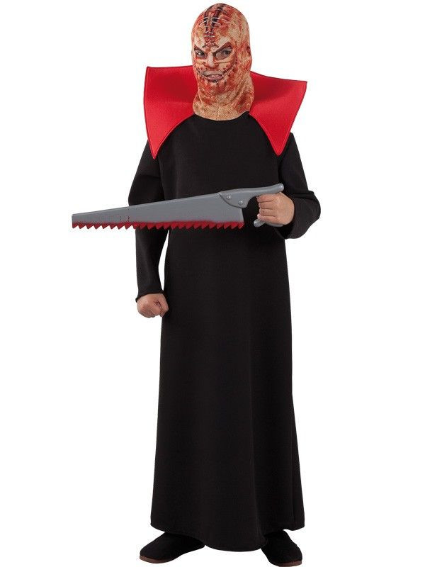 Costume enfant mixte cape sorcier noir/bordeaux - Costume enfant - Halloween