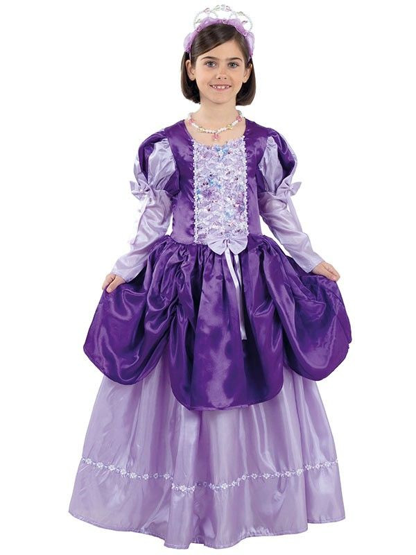 Robe Raiponce violette pour enfants - Déguisement Avenue