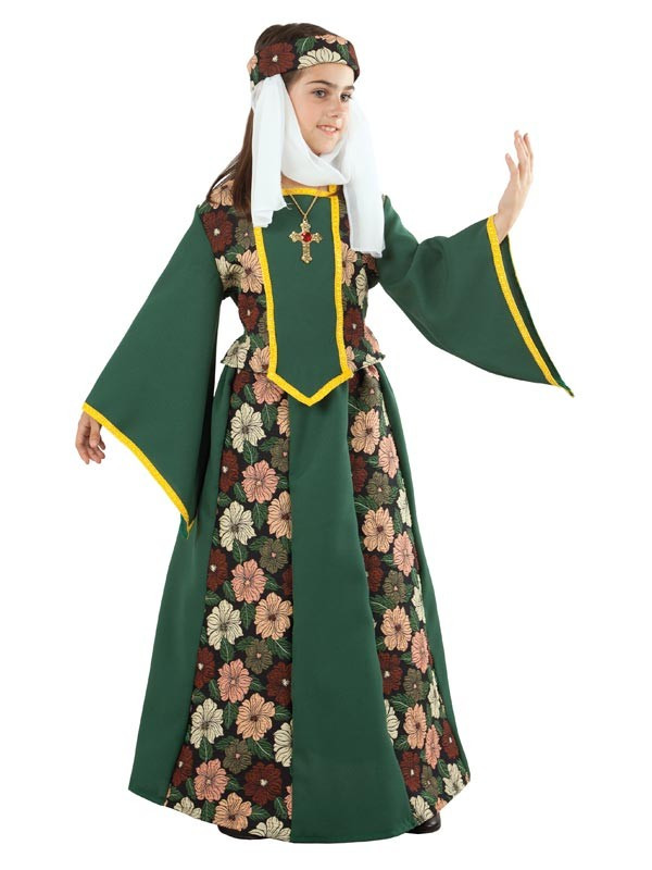 Disfraz de Princesa Medieval para niña