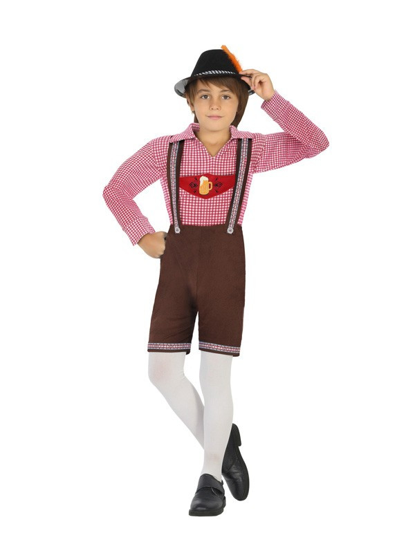 Disfraz de Bávaro Oktoberfest para niño