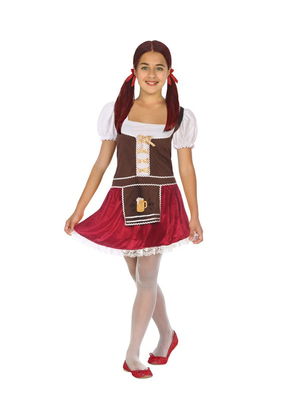 Disfraz de Bávara Oktoberfest para niña
