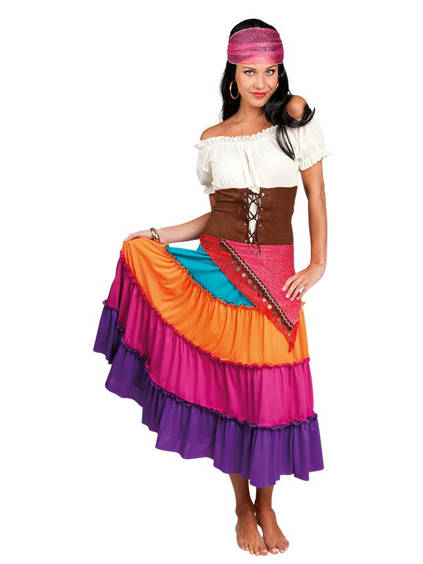 Disfraz zíngara Esmeralda para mujer