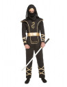 Disfraz ninja negro para hombre
