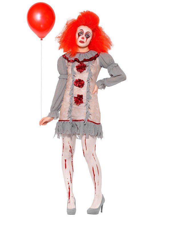 Costume Carnaval - SMIFFY'S - Déguisement Clown Femme - Robe avec