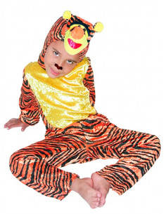 Déguisement enfant Unimasa déguisement réversible tigre/dragon