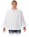 Chemises médiévales
d'aubergiste blanche