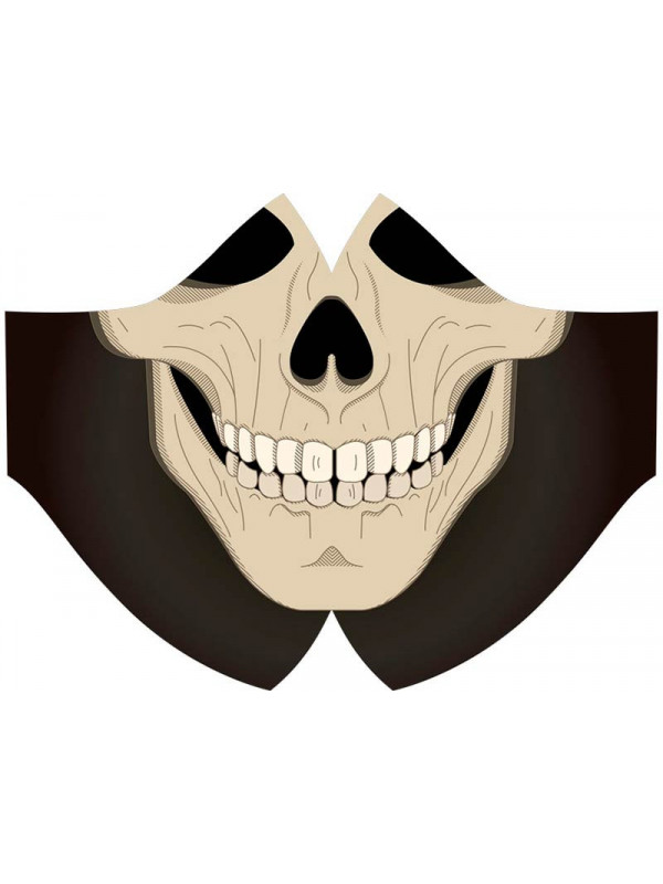 Masque hygiénique squelette