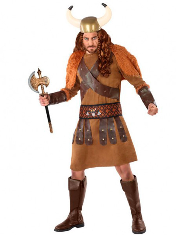 Costume de viking sauvage pour homme