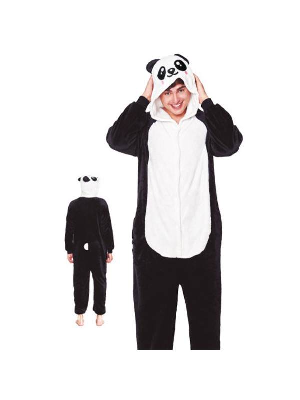 Déguisement pyjama d'Ours Panda adulte -Déguisements Bacanal