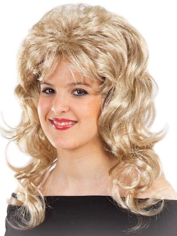 Perruque années 80 blonde femme : Deguise-toi, achat de Accessoires
