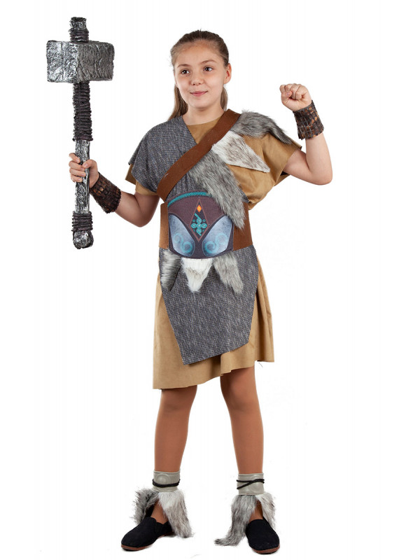 Costume de fille viking