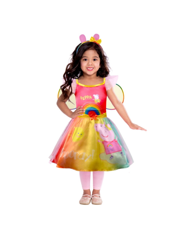 Déguisement Peppa Pig Rainbow Dress pour fille