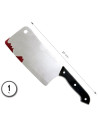 Couteau de boucher en acier similaire