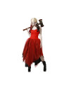 Harley Harlequin Costume Femme Rouge