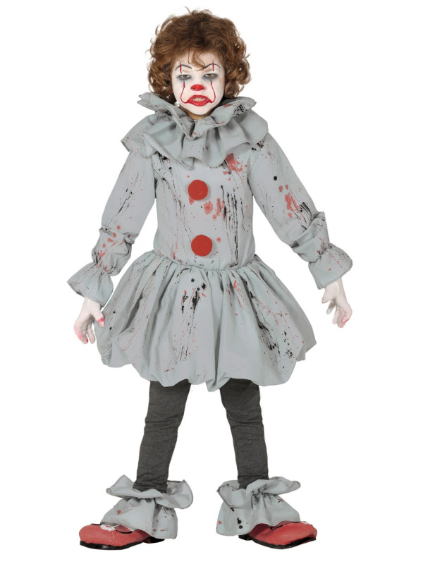 Costume Pennywise gris costume d'enfant