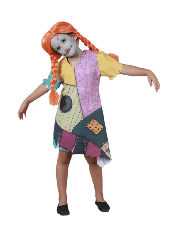 Costume de poupée de chiffon Sally pour enfants