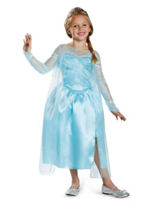 RUBIES Déguisement classique Elsa taille 5/6 ans - La reine des neiges pas  cher 