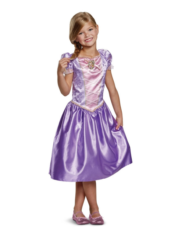 Costumes princesse Raiponce classique pour enfants
