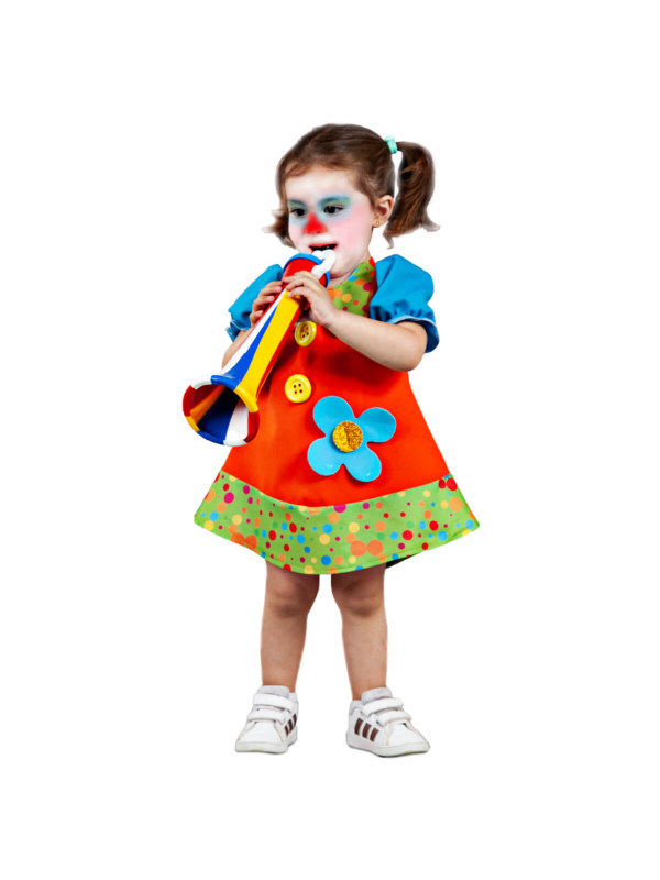 Costume de bébé clown