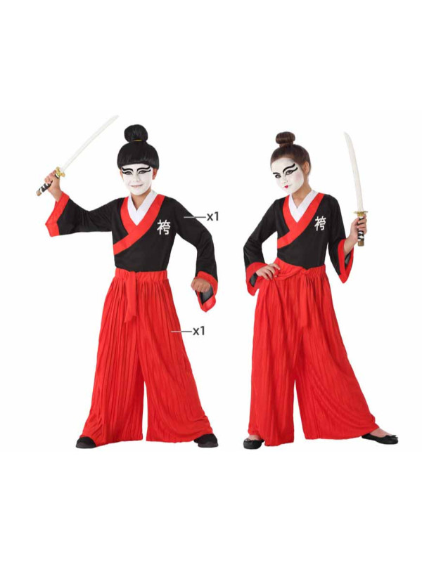 Déguisement de samouraï japonais enfant