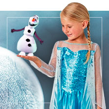 Déguisement Elsa La Reine des neiges (Frozen) 2 - Bacanal
